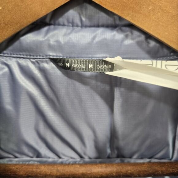 Oiselle Vest Womens Medium Blue Puffer Pertex Synthetic Primaloft So Fly - Picture 4 of 13